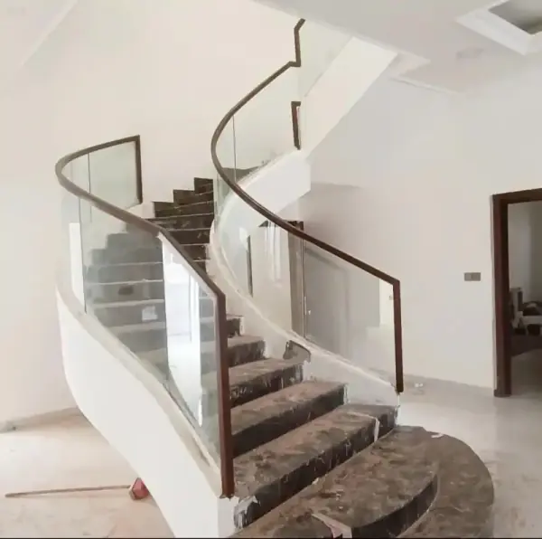 درابزين شرفات زجاجي جدة